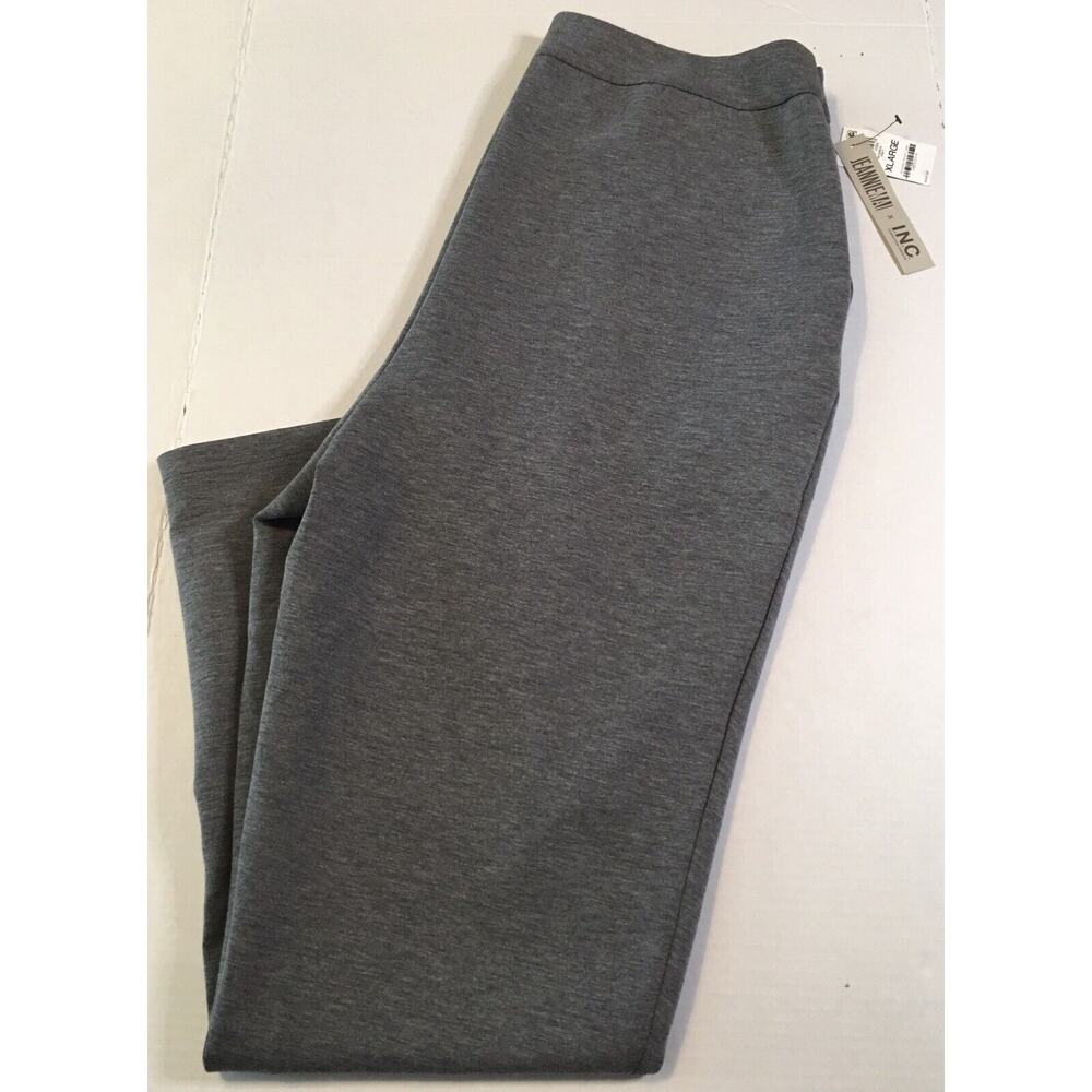 Jeannie Mai INC International Concepts Pants Size XL 39x30 Grey Gray Stretch NWT